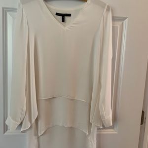 WhiteHouse BlackMarket layered tunic top